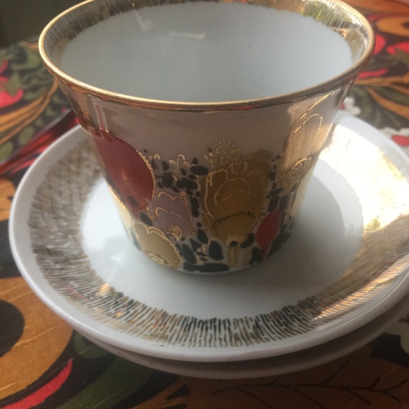 Tea pair “Field Poppies” (2 cups with saucers) - Picture 8 of 10